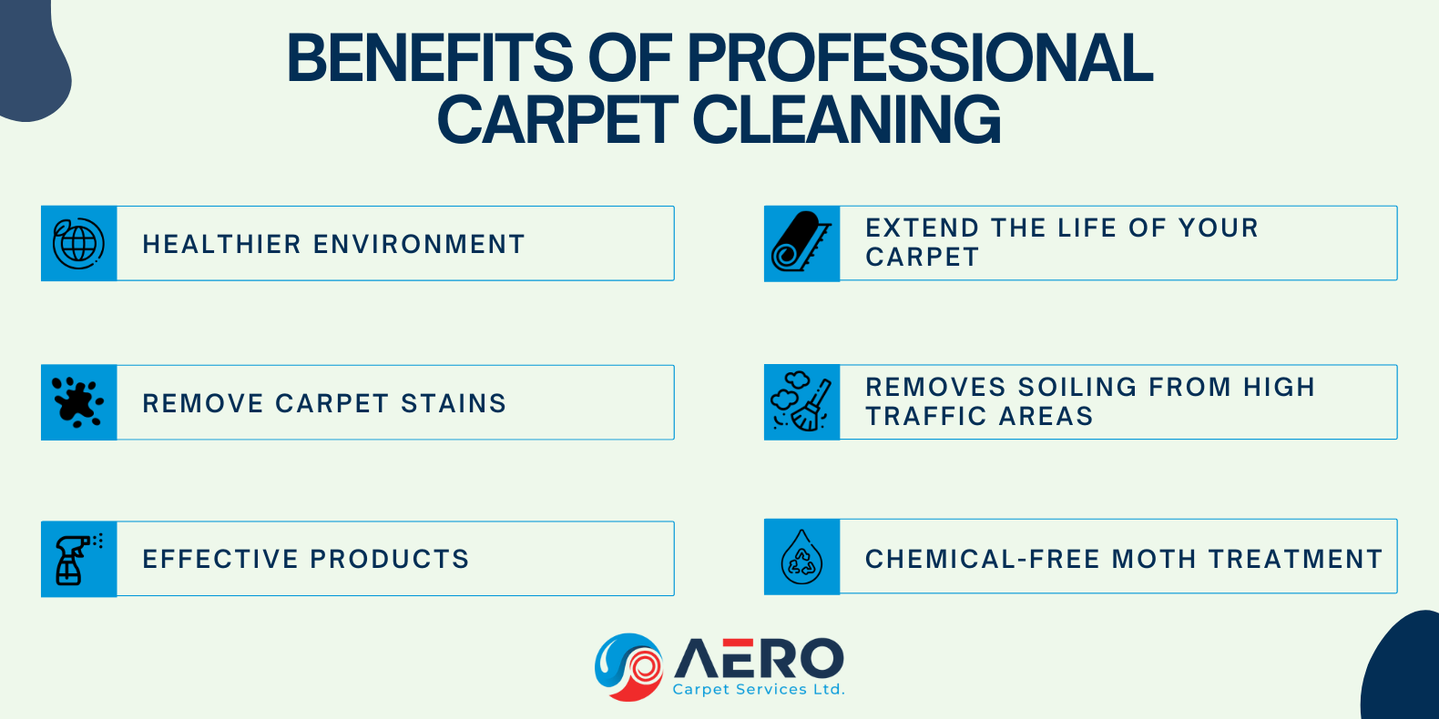 Benefits profesional carpet cleaning