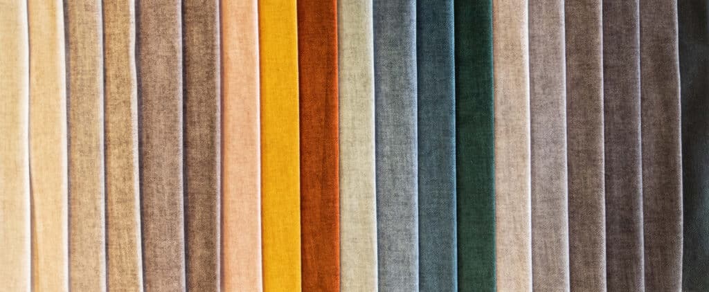 types upholstery fabric